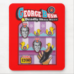 George Bush - Reporter Shoe Throw Attack! mousepads