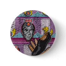 George Bush - Shoe Throw Attack! Pins