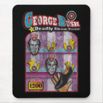 George Bush - Shoe Throw Attack! Mouse Mat