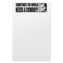 George Bush stationery