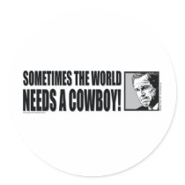 George Bush sticker