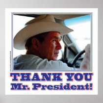 George Bush/Thank you! Posters