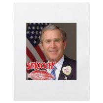 George Bush Valentine's Day flyers