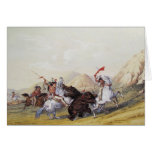 George Catlin - Attacking the Grizzly Bear GC cards