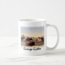 George Catlin - Buffalo Hunt mugs