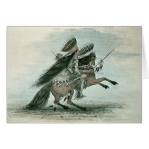 George Catlin - Warrior cards