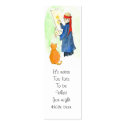 Zitat-Bookmark Georges Eliot visitenkarten