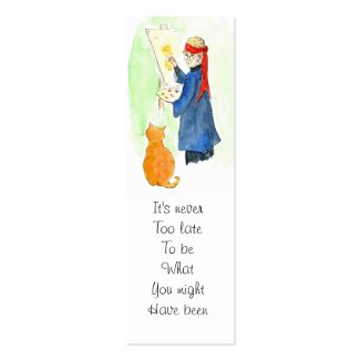 George Eliot Quote Bookmark Business Cards