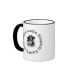 George Fox quaker mug