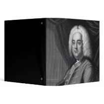 George Frederic Handel, engraved by Thomson 3 Ring Binders