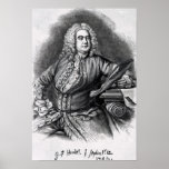 George Frederick Handel, 1749 Posters