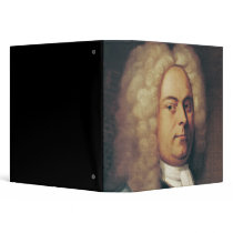 George Frederick Handel 3 Ring Binder