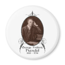 George Frideric Handel magnets by nakedzealot George Frideric Handel magnets