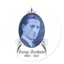 George Gershwin stickers
