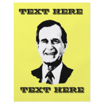 George H Bush flyers