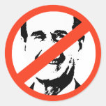 George H Bush Gear Round Stickers