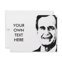 George H Bush invitations
