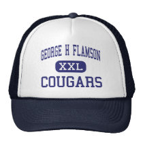 George H Flamson Cougars Middle Paso Robles hats
