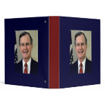 George H. W. Bush 41st President 3 Ring Binders