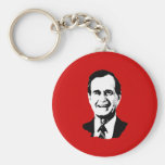 George H.W. Bush Gear Keychain