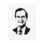George H.W. Bush Gear Postcard