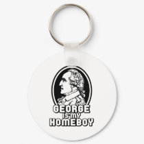 George Is My Homeboy keychains