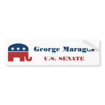 George Maragos for U.S. Senate Bumper Sticker