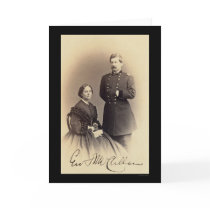 George McClellan Signed Card 1862