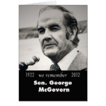 George McGovern Memorial Card