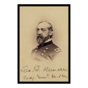 George Meade Signed Card 1862 posters