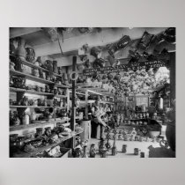 George Ohr Pottery Shop, 1901 Poster