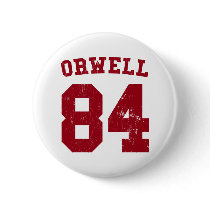 George Orwell 1984 Jersey Button