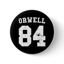 George Orwell 1984 Jersey Button