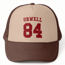 George Orwell 1984 Jersey Hat by strk3 George Orwell 1984 Jersey Hat