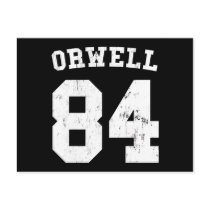 George Orwell 1984 Jersey Postcard