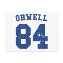 George Orwell 1984 Jersey Postcard