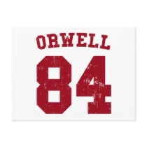 George Orwell 1984 Jersey Postcard