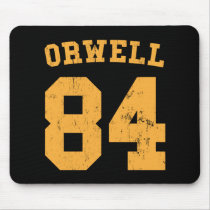 George Orwell 84 1984 Jersey mousepads