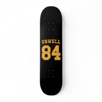 George Orwell 84 1984 Jersey Skate Decks