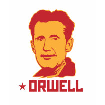 George Orwell 84 1984 jersey t-shirts by strk3 George Orwell 84 1984 jersey t-shirts