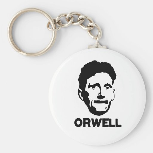 George Orwell Key Chain