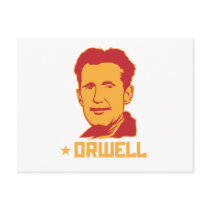 George Orwell Portrait Postcard