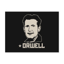 George Orwell Portrait Postcard