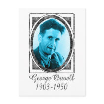 George Orwell Post Card