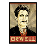 George Orwell Poster
