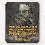 George Orwell Quote on Wartime Propaganda Mousepad