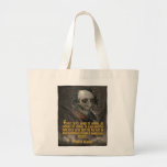 George Orwell Quote on Wartime Propaganda Tote Bag