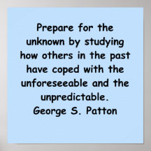 george s patton quote posters