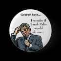 George Says... customizable George Bush button
