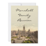 George Square, Glasgow, Scotland Custom Invitations
